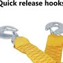 Strap-Style Towing Belt For Car Breakdowns Other Vehicles Up To 4 Tonnes Image 3