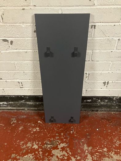 wall mirror with metal frame