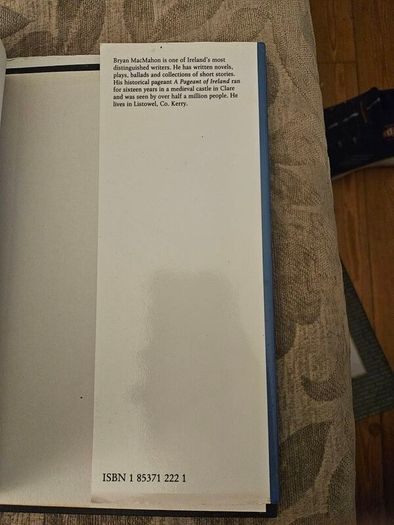 The Master. Bryan Macmahon. First Edition Hardback With Dustjacket In Good Condition.  See Photos For Same.