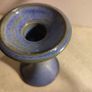 Louis Mulcahy Pottery Taper Candlestick Holder - blue green Image 6
