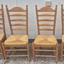 Country kitchen ladder back chairs (six) price drop Image 4
