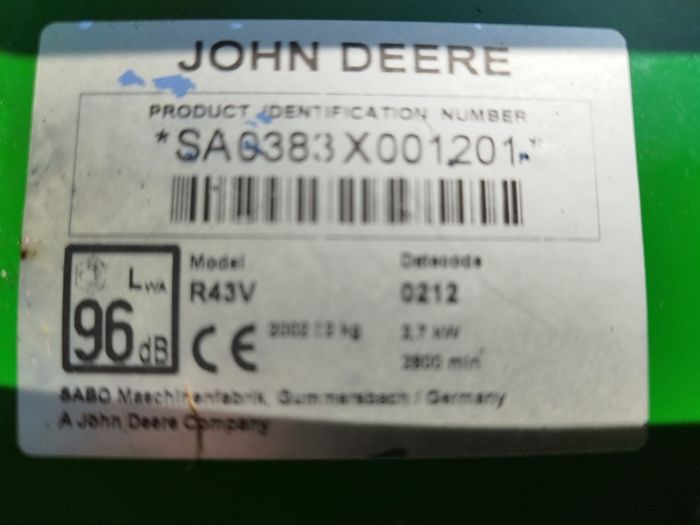 John Deere Lawnmower for sale