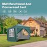 Pop Up Gazebo 3x3m with Weights, Fully Waterproof, All Weather Gazebo Image 6