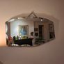 antique bevelled mirror Image 3