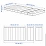 IKEA Kids Extendable Bed (with mattress!) Image 5