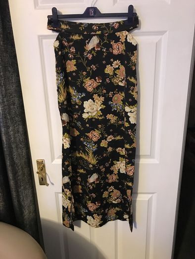 zara maxi skirt