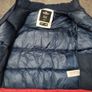 hollister men white blue red puffer winter jacket Image 2