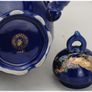 Vintage Japanese 1960s Porcelain Blue Tea/Coffee Set Image 5