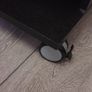 black large tv television console desk Image 3