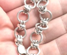 Sterling silver vintage ladies bracelet