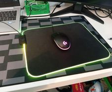 steel series led mouse pad