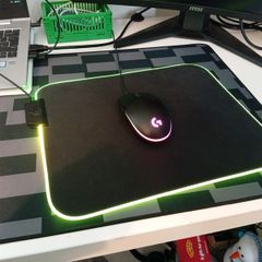 steel series led mouse pad