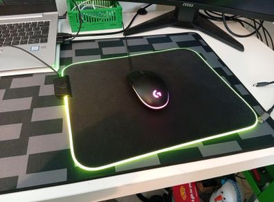 steel series led mouse pad