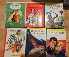 Set of Vintage French Childrens Texts