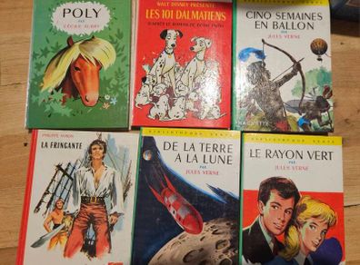 Set of Vintage French Childrens Texts