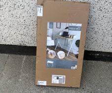White  office desk