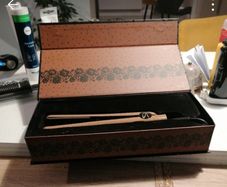 aria Ceramic hair straighteners new unwanted gift cost 140 e