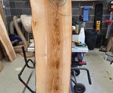 Live edge Ash Slabs hardwood kiln dried