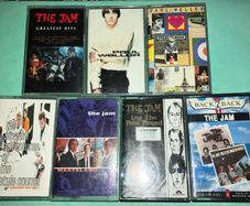 THE JAM & Paul Weller On Tape Cassette