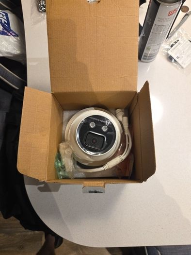 Hikvision 4MP AcuSense DarkFighter CCTV Camera - Box opened, never installed