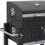 Toronto Click Charcoal Barbecue, Anthracite/Stainless Steel (FREE POSTAGE) Image 6