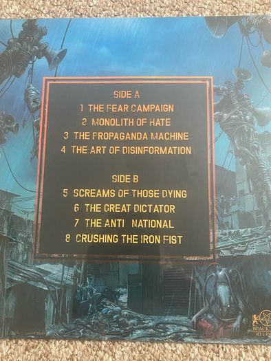 10 Black Death Thrash Metal vinyl
