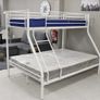 White Double Metal Bunk Bed FREE DELIVERY Image 3