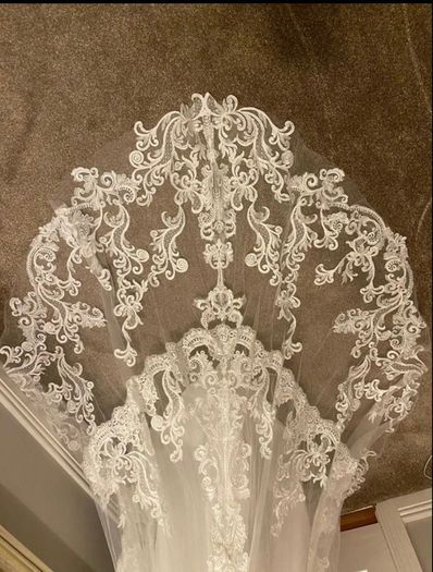 Ivory wedding Dress , Size  16