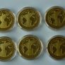 Complete Set of Gold plated 24 commemoratives of 'The Most Expensive Coins in the World' Image 8