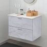 Marble Sticky Back Plastic Roll Self Adhesive Wallpaper Granite White Grey Contact Paper 30cmX2m Waterproof PVC Vinyl Film Upgrade for Kitchen Countertop Furniture Table Easy to Remove MULTIPLE SIZES AVAILABLE (FREE SHIPPING) Image 6