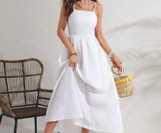 Shein White Cami Dress