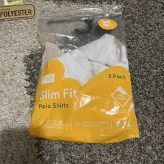 boys school white polos