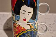 Geisha stackable cup
