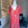 Ladies Pink & White Long Summer Dress from New Look Image 6