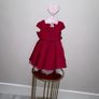Cute Baby Girls Red Dress from Dunnes Stores. Age 9-12 months / EU 74cm Image 7