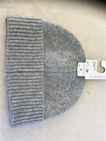 Brand new Light Grey Hat containing Wool