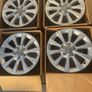 Genuine Audi A6 17" diameter alloys. Image 6