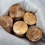 Ireland 1971 1/2p Half Penny Coin Roll Original Sealed Image 2