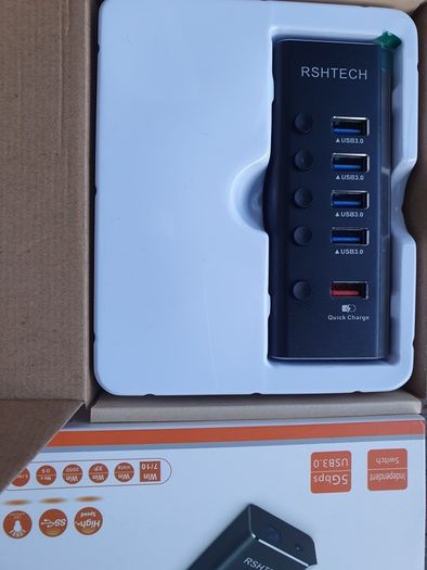 Powered hub Rshtech 5 ports