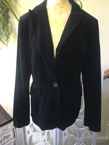 Mango Suit velvet blazer, as new, size M