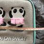 Brand New Dancing Panda Lunch Bag Image 4