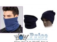 main image for ad 24852 Black Multi Polar Fleece Neck Warmer
