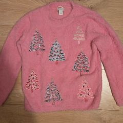 Girls christmas jumper