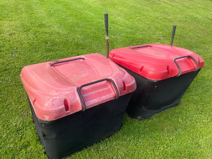 Breaking ride on mowers