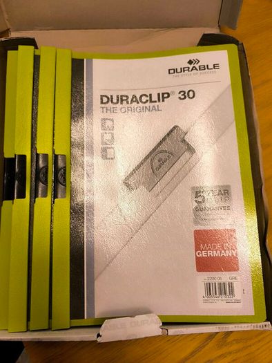 Stationary/ Duraclip 30 green