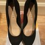 Stunning Black Suede platform high heels Image 6