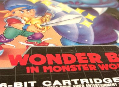 Wonder Boy in Monster World for Mega Drive - Boxed & Minty
