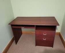 Mahogany computer desk for sale