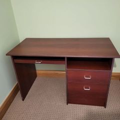 Mahogany computer desk for sale