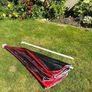 Black & Red Garden Pub Party Parade Umbrellas. Brand New In Box 2 Metre Image 4